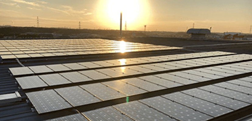 リユース太陽光パネルを設置（2022年12月）