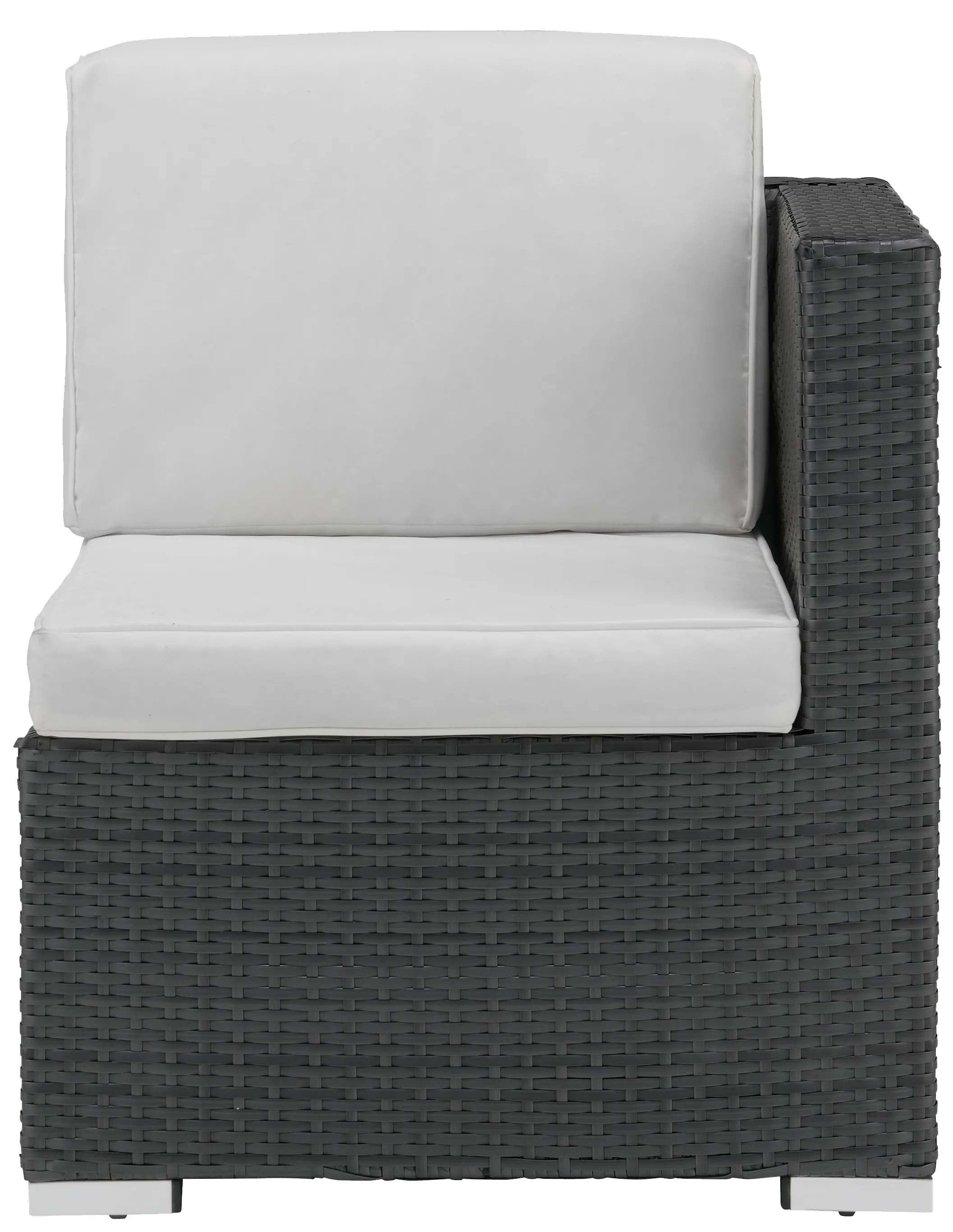 ガーデンシステムソファ（左肘）ホワイト