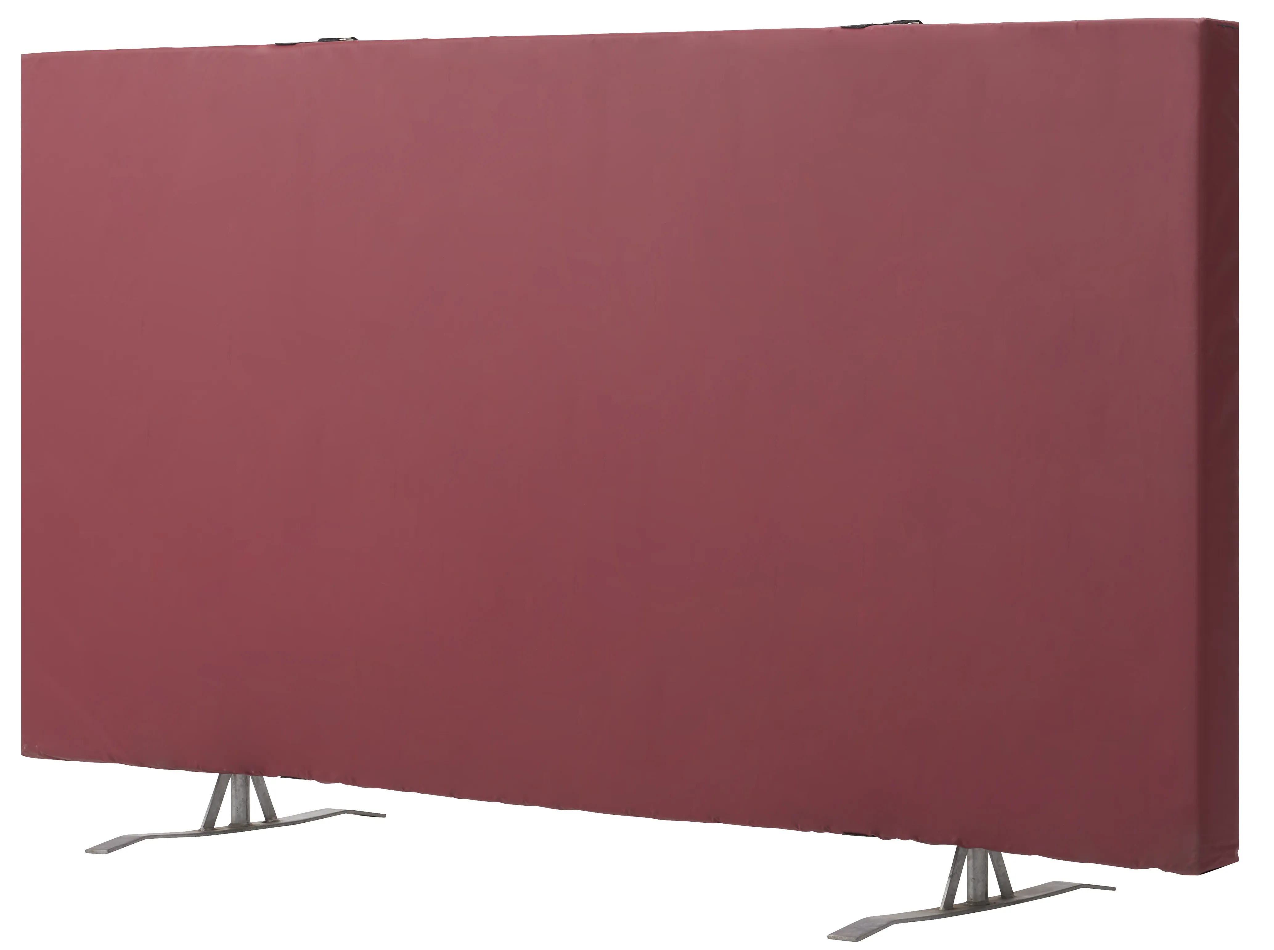 フェンス用マット（紅色）