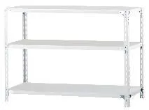 軽量スチールラックW1215×D615×H880