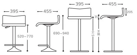 カウンターチェア（昇降式）