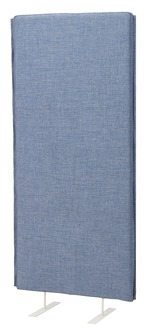吸音パーティションカバー(サックスブルー)