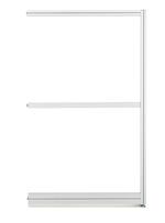 パネルパーティション用追加フレームセットＨ１４３４