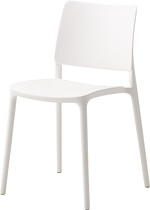 ミーティングチェア（ホワイト）