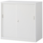 引違書庫スチール戸（奥深型小）ホワイト