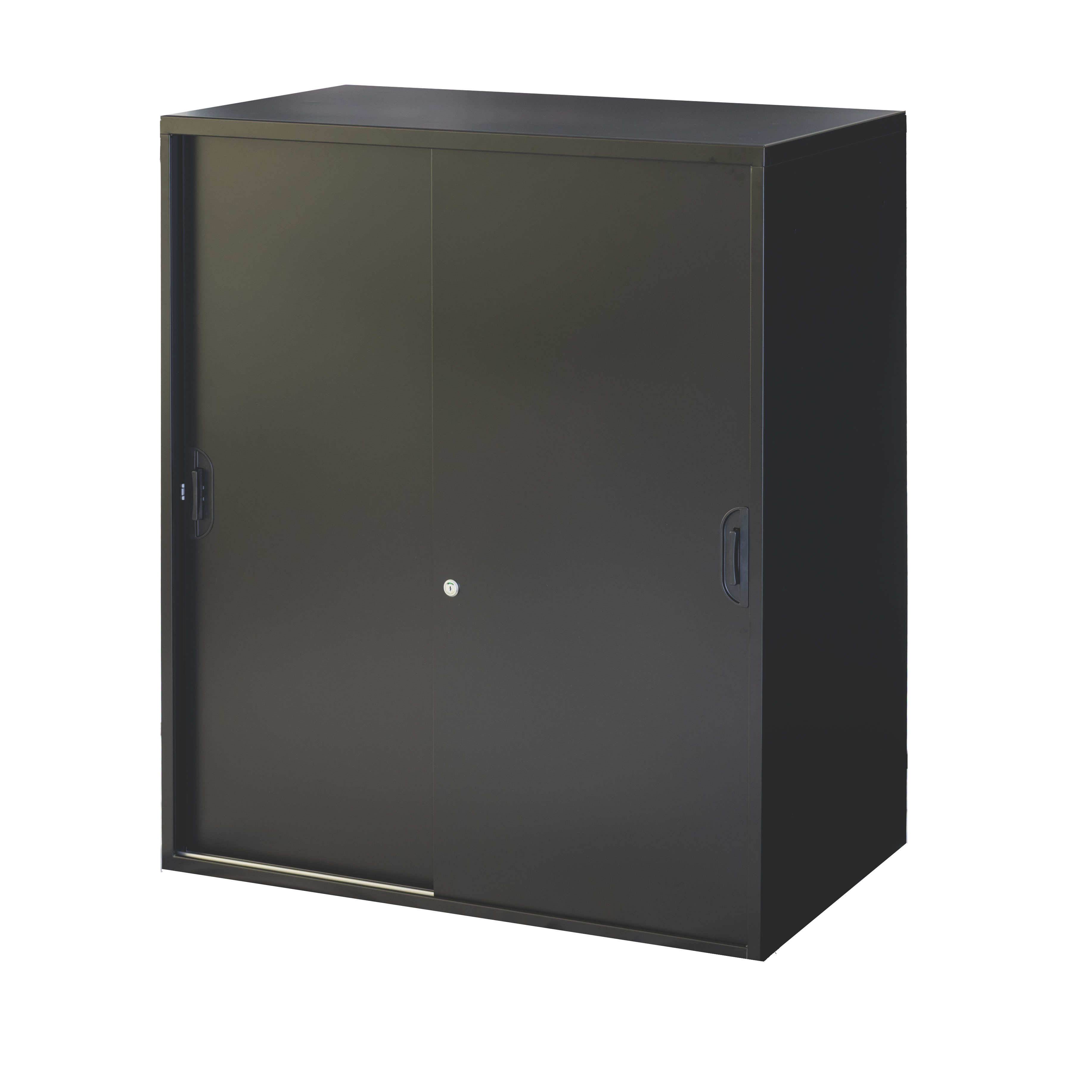 引違書庫スチール戸（奥深型H1050・ブラック）