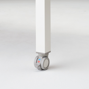 ラウンドデスクΦ1200 キャスター付（ナチュラル）