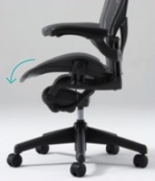 前傾サポートの写真