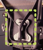 ランバーサポートの写真