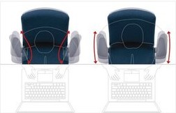 可動肘アームの写真