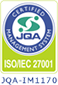 ISO27001 認定書